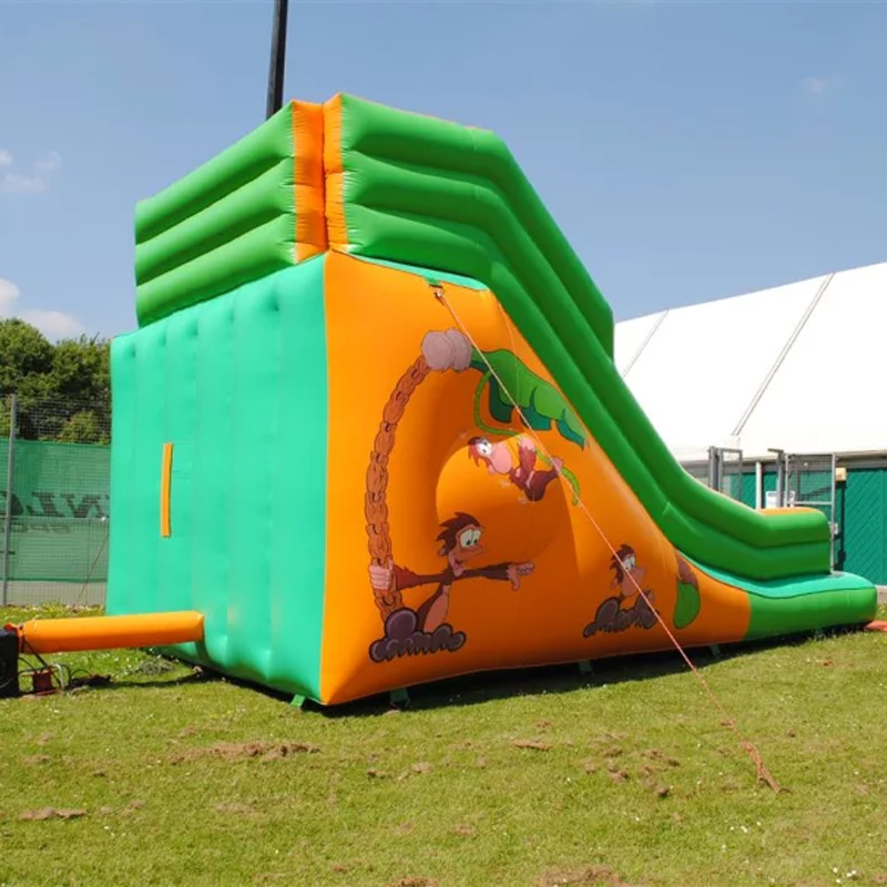 Bounce Slides Bounce House Out - Kids Outdoor House With Slide recension och pris