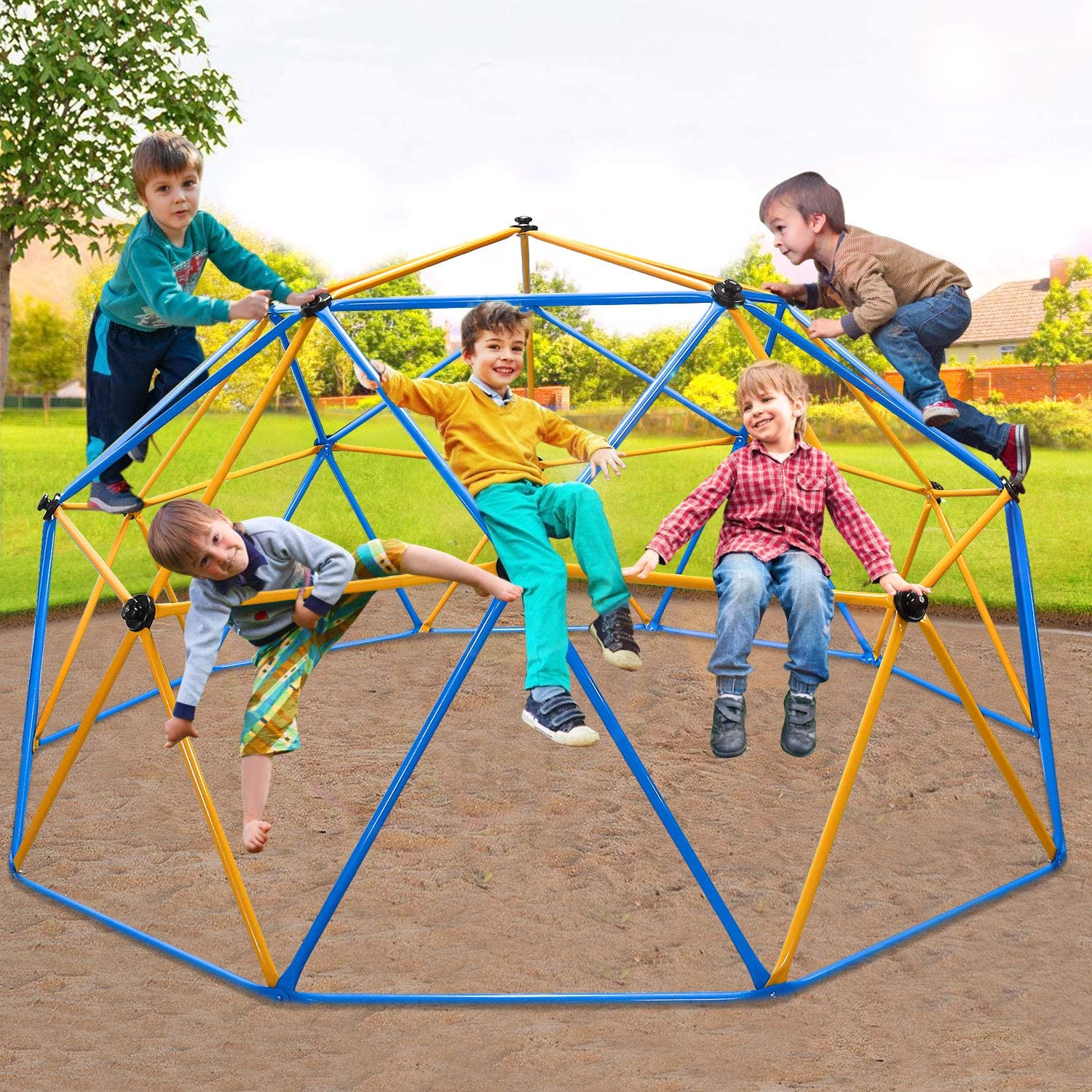 Kids Outdoor Fun Set 10ft/12ft - Kids Outdoor Monkey Bar Set recension och pris