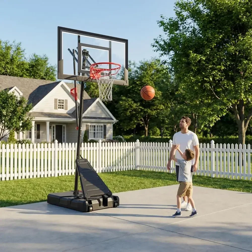 Outdoor Adjustable Height Bask - Basketball Hoop Outdoor recension och pris