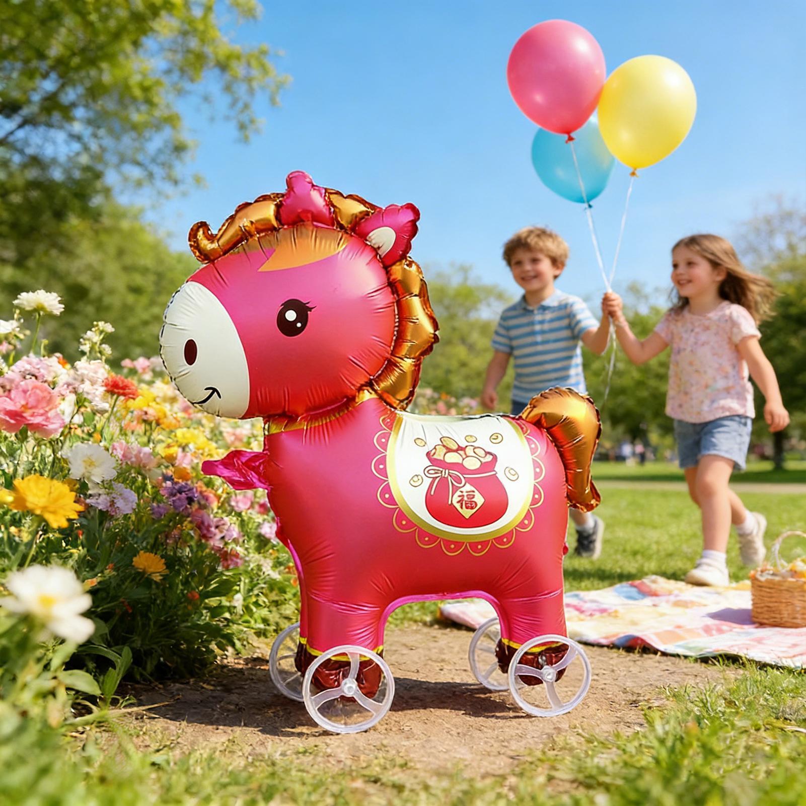 Horse Balloons Inflatable Cute - Kids Outdoor Yard recension och pris