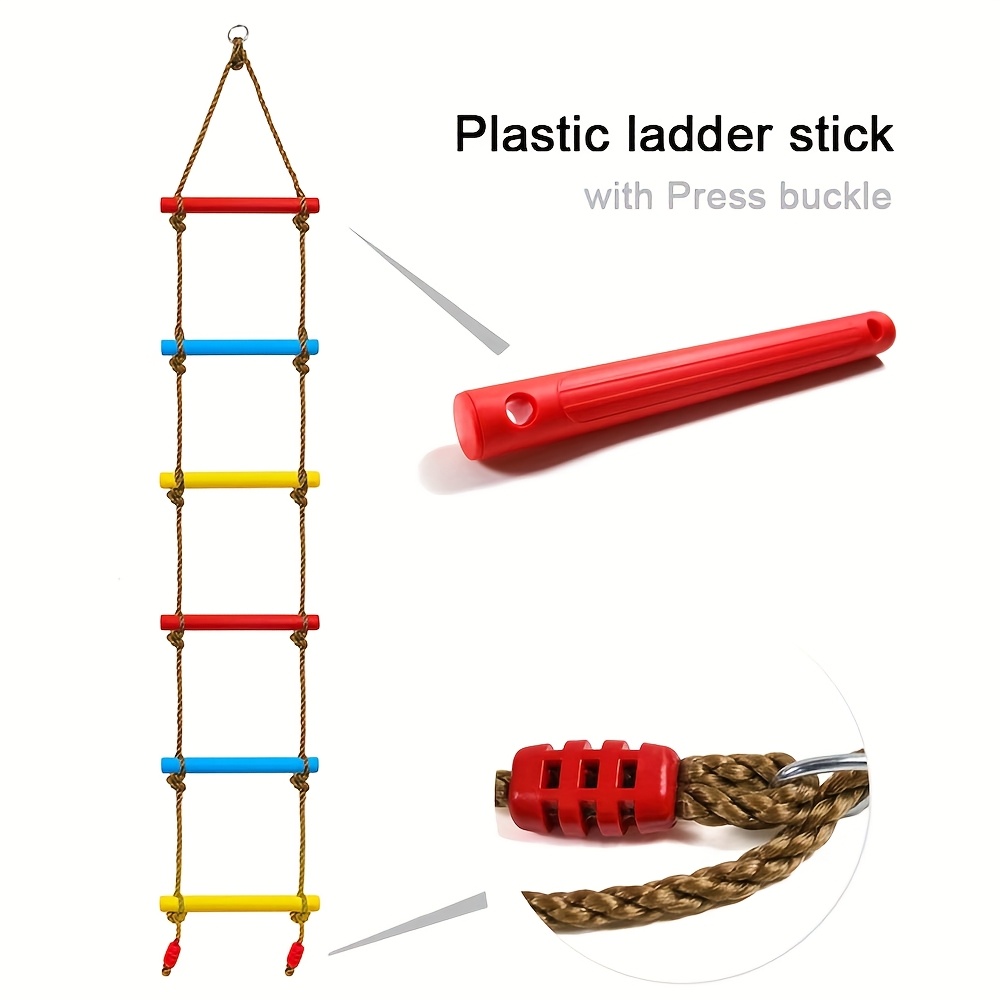 1pc Colorful Kid Climbing Ladd - Kids Outdoor Ladder recension och pris