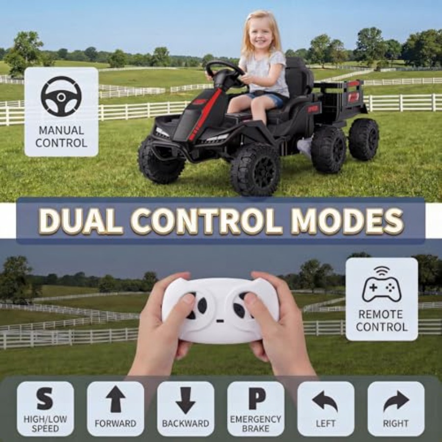 Outdoor electric ride-on tract - Kids Outdoor Ride On recension och pris