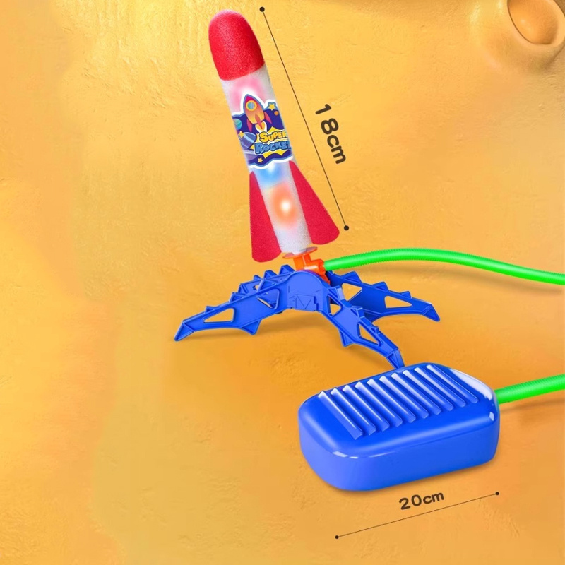 Kids High Flying Rocket Launch - Kids Outdoor Jumping Toys recension och pris