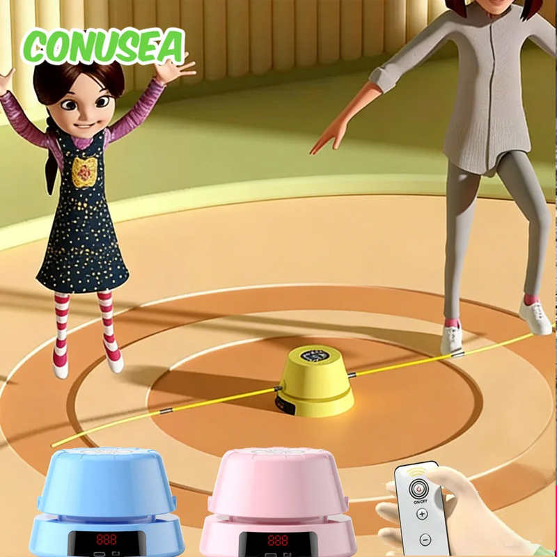 Electric Rope Skipping Machine - Kids Outdoor Jumping Toys recension och pris