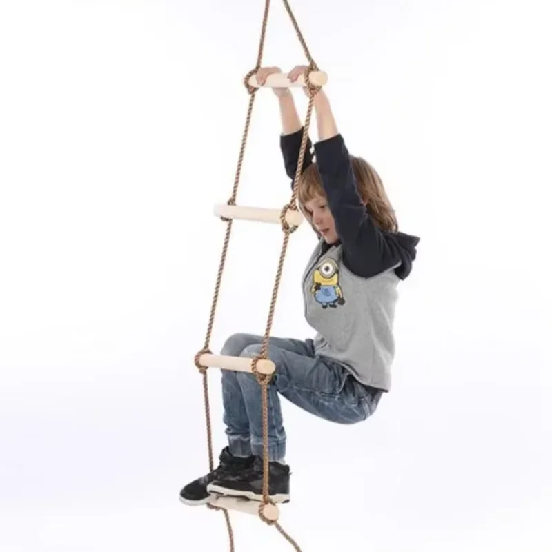 Children Climbing Rope Ladder  - Kids Outdoor Ladder recension och pris