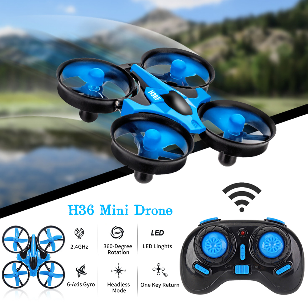 JJRC H36 Mini Rc Drone 4ch 6-A - Kids Outdoor Play Equipment recension och pris