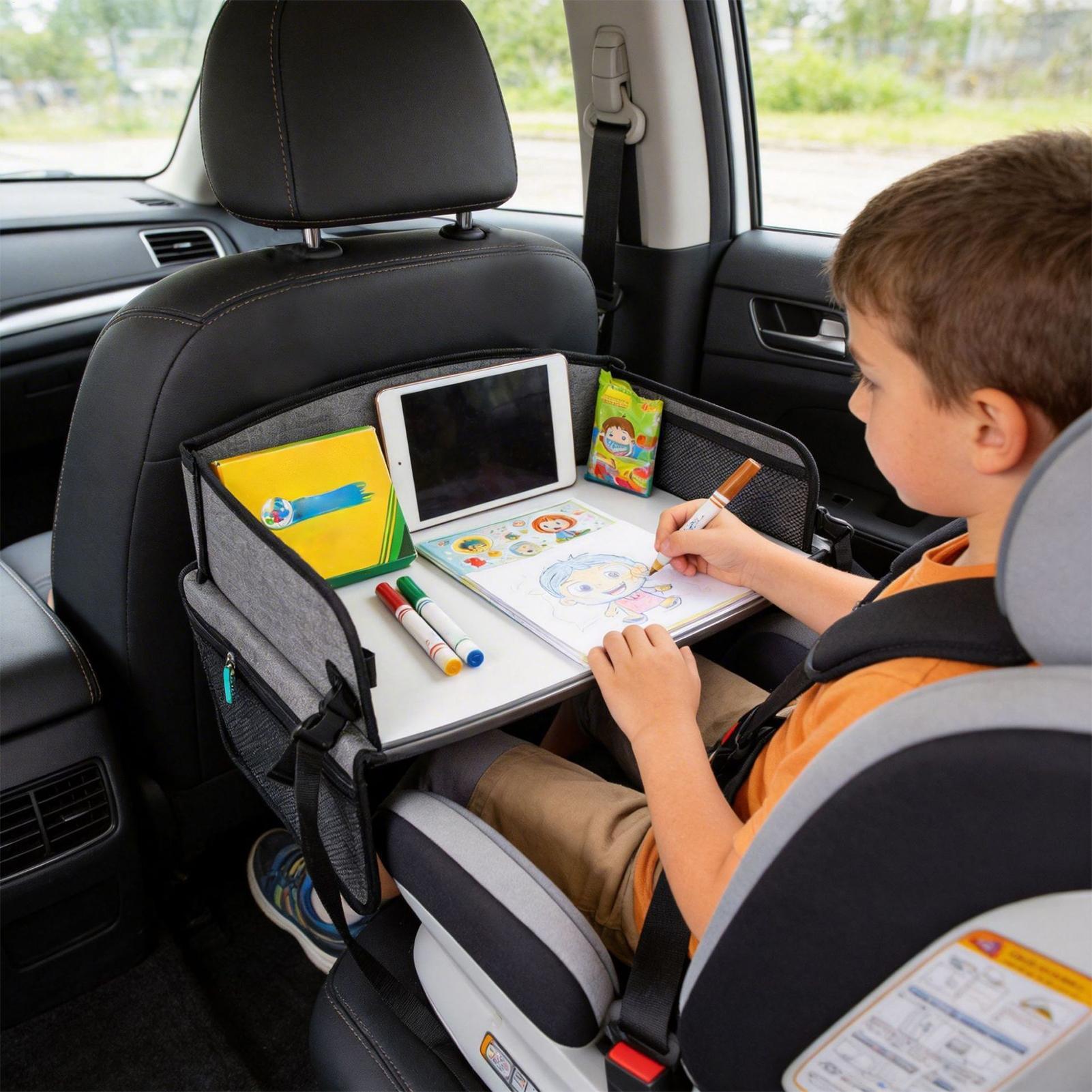 Kids Travel Tray With Pocket A - Kids Outdoor Car recension och pris