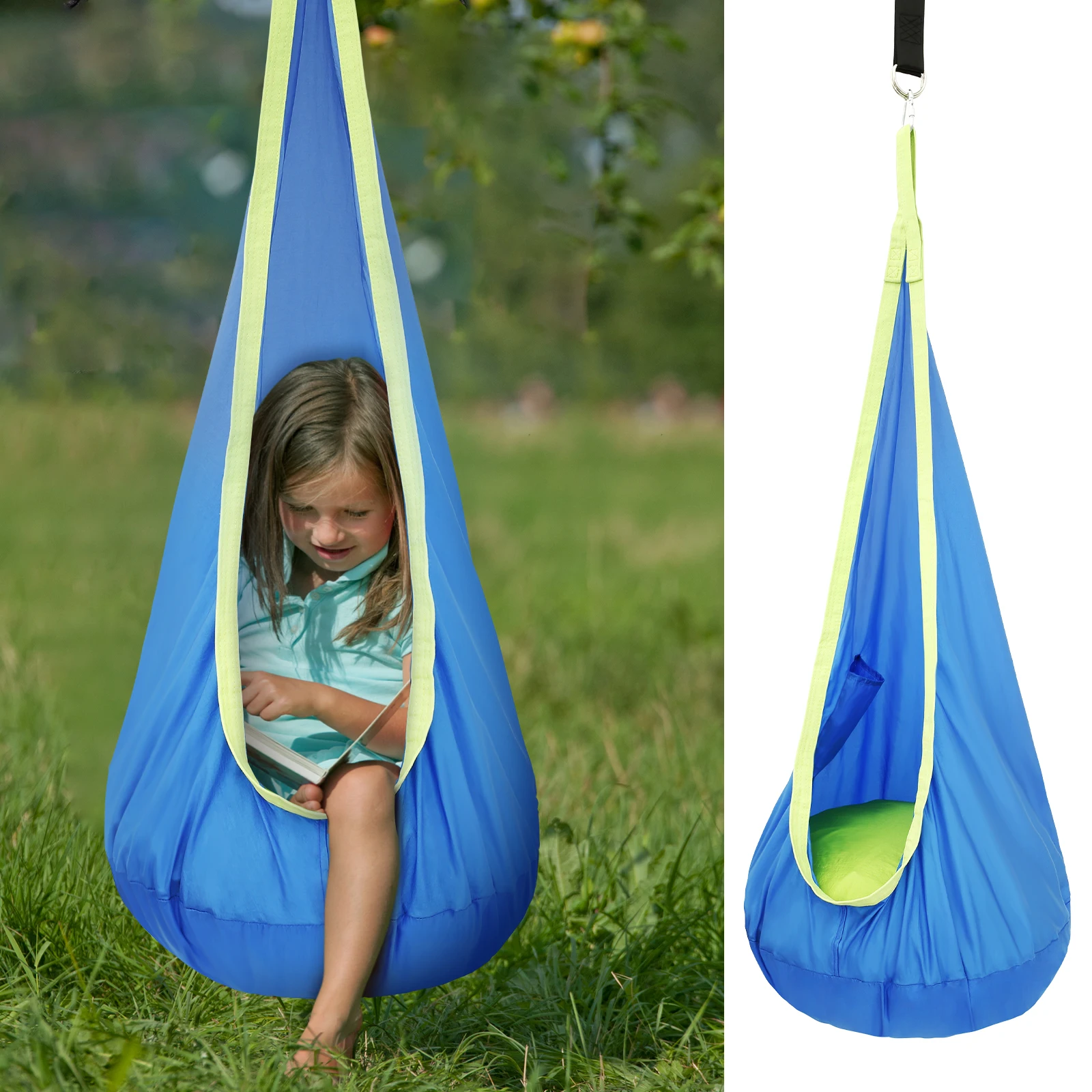 Chair Sensory Swing Chair Kids - Kids Outdoor Hanging Chair recension och pris