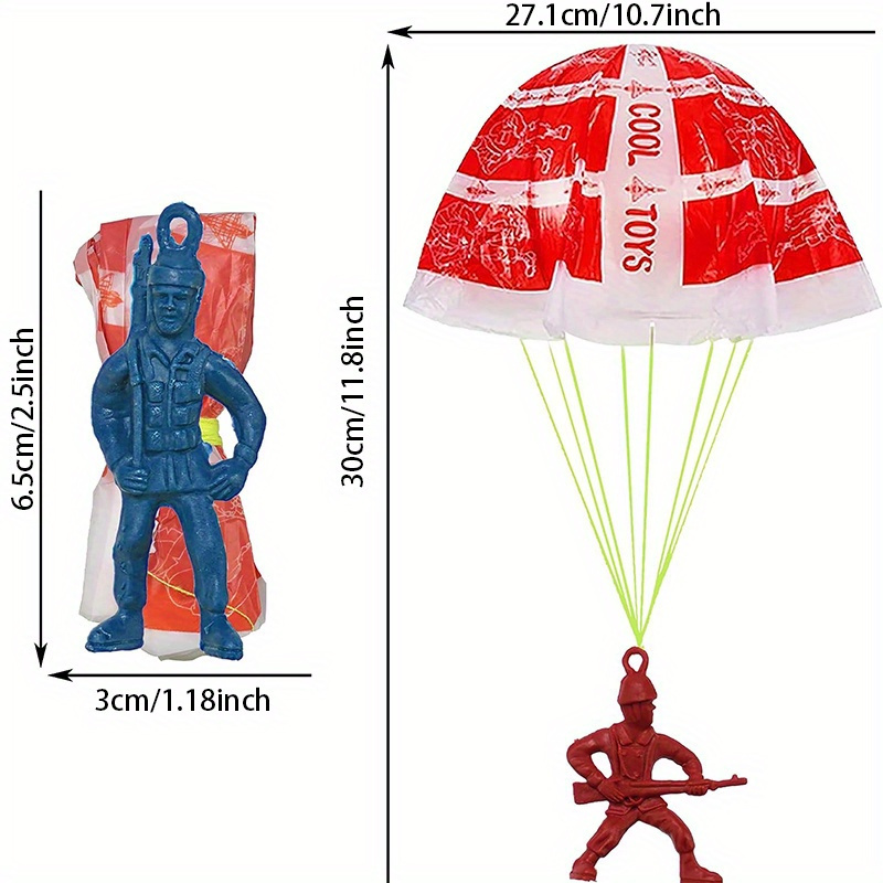 10/100pcs Parachute Toys for K - Kids Unique Outdoor Toys recension och pris