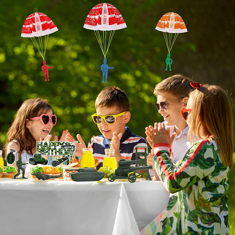 10/100pcs Parachute Toys for K - Kids Unique Outdoor Toys recension och pris