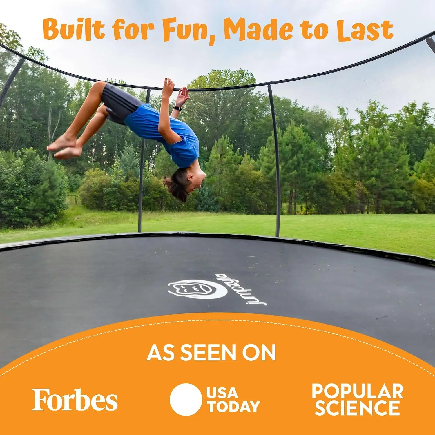 Outdoor Trampoline with Net fo - Kids Outdoor Ladder recension och pris