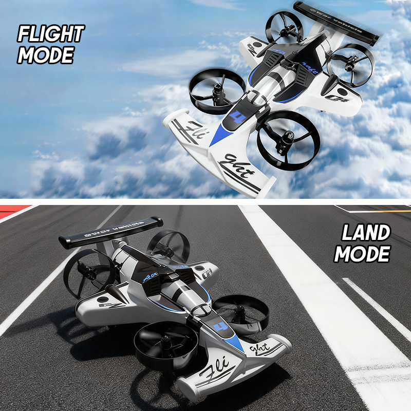 2in1 Mini Drone Air-Ground Fly - Kids Outdoor Car recension och pris