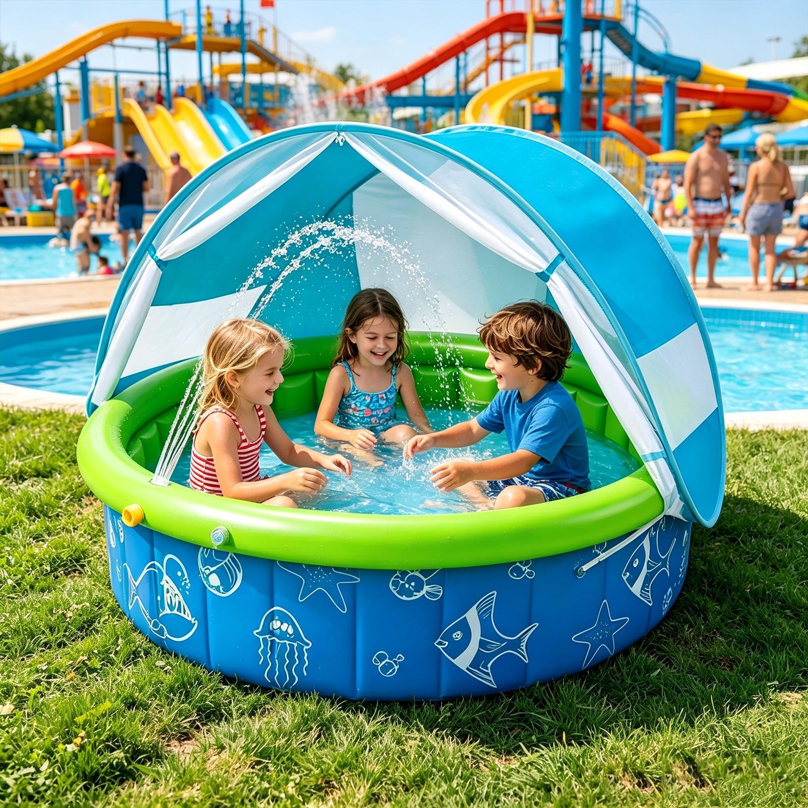 Kids Summer Home Outdoor Swimm - Kids Outdoor Yard recension och pris