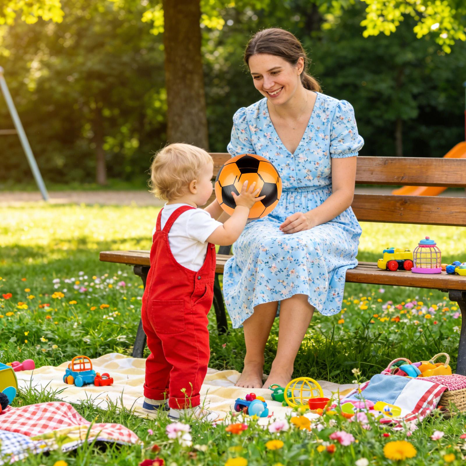 Soccer Ball Inflatable 6 Piece - Kids Outdoor Yard recension och pris