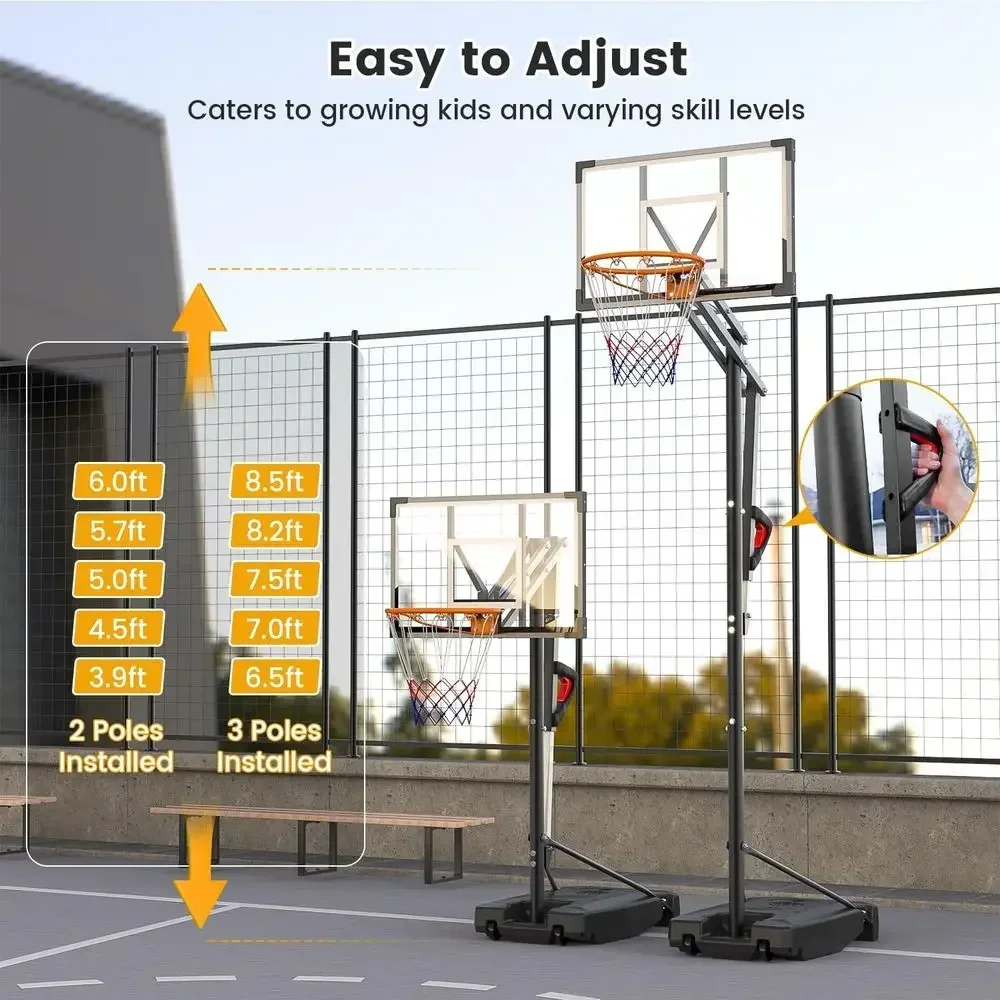 Portable Outdoor Basketball Ho - Kids Outdoor Basketball recension och pris