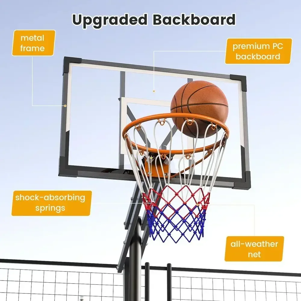 Portable Outdoor Basketball Ho - Kids Outdoor Basketball recension och pris