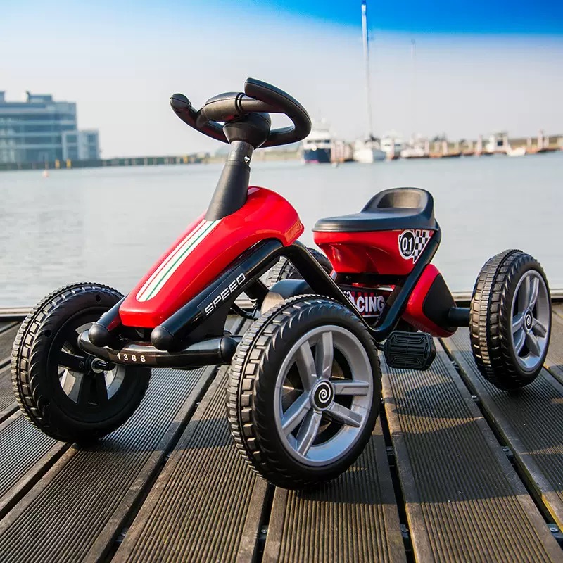 Kids Pedal Go Kart, Double Han - Kids Outdoor Ride On recension och pris