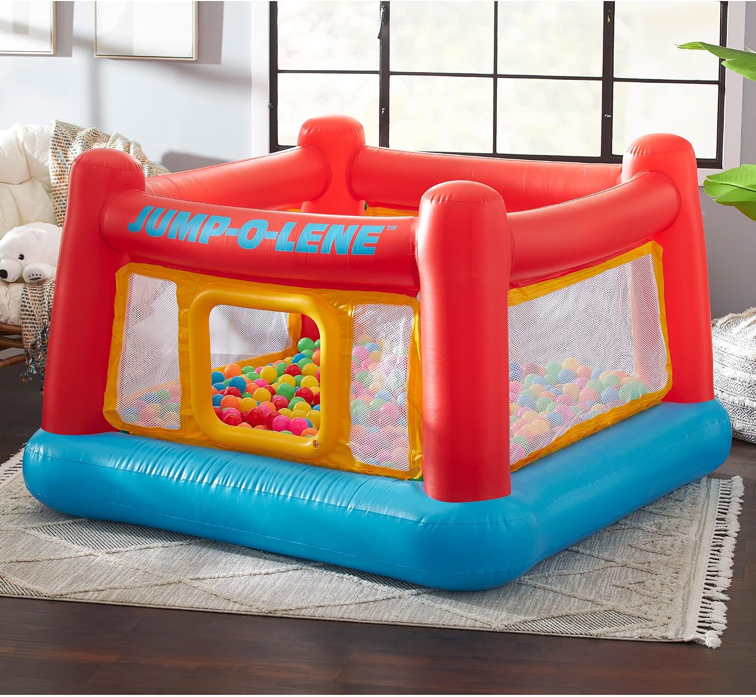 Inflatable Jump-O-Lene Indoor  - Kids Outdoor Bounce House recension och pris