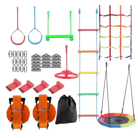 Warrior Obstacle Course Kit fo - Kids Outdoor Monkey Bar Set recension och pris
