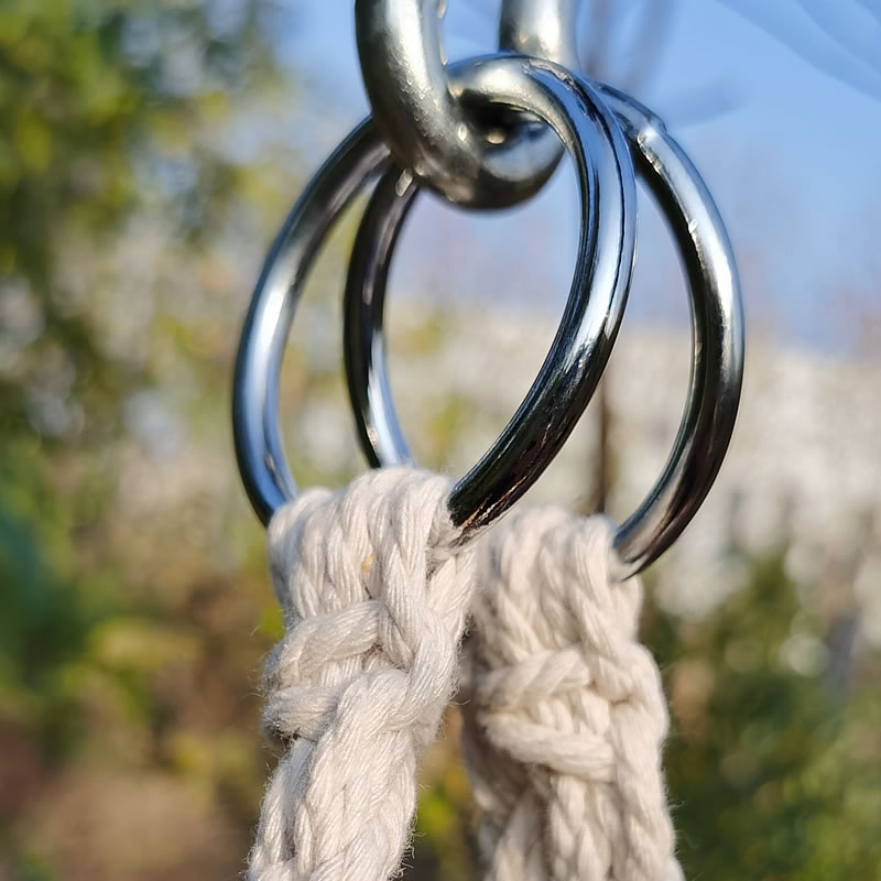 2025 Nordic Garden Handmade Kn - Kids Outdoor Hanging Chair recension och pris