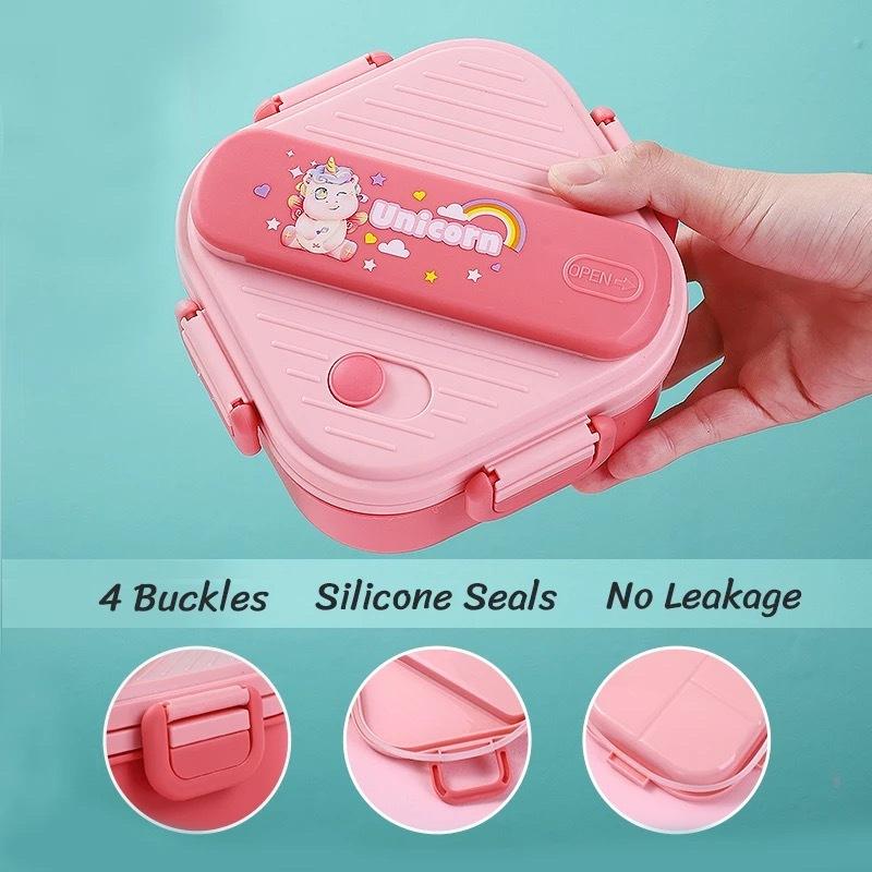 Cute Cartoon Kids Bento Lunch  - Kids.Outdoor Utensils recension och pris